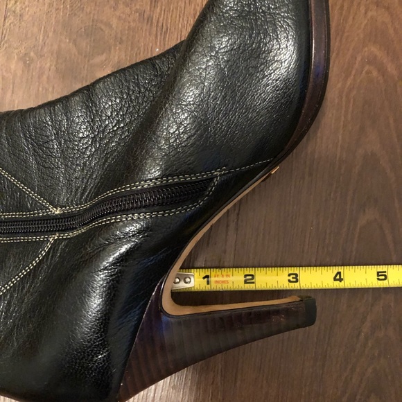 Cole Haan Tall Heeled Long boots w/ Nike Air Soles - Picture 7 of 8